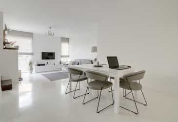 pure metallic epoxy floor