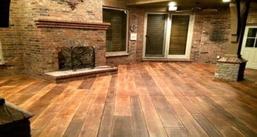 garage metallic epoxy floor
