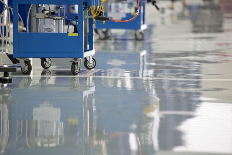 metallic epoxy Los Angeles