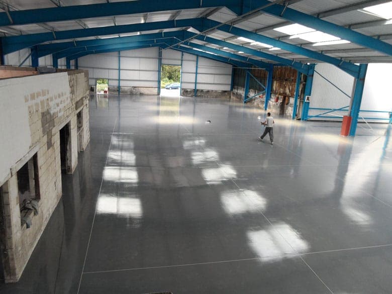 metallic epoxy Los Angeles