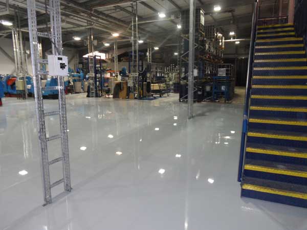 metallic epoxy Los Angeles