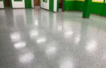 Commercial epoxy floor
